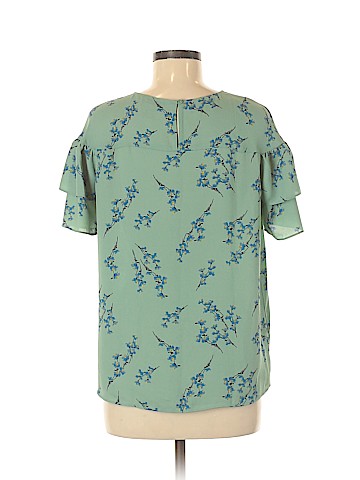 Ann Taylor LOFT Outlet Short Sleeve Blouse (view 2)