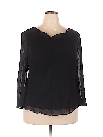 Donna Ricco Long Sleeve Blouse (view 1)