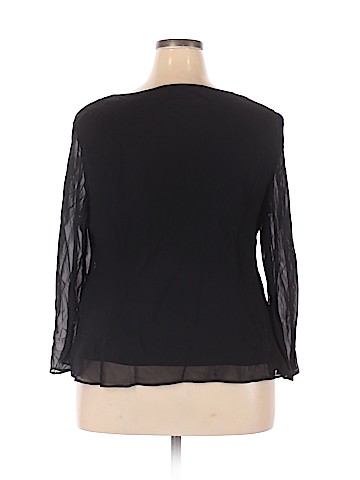 Donna Ricco Long Sleeve Blouse (view 2)