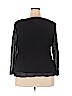 Donna Ricco 100% Polyester Black Long Sleeve Blouse Size 18W - photo 2