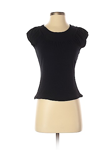 Alfani Short Sleeve Silk Top (view 1)