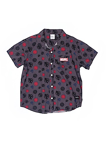 Marvel Short Sleeve Button-Down Shirt (view 1)