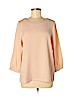 Karl Lagerfeld Orange 3/4 Sleeve Top Size M - photo 1