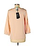 Karl Lagerfeld Orange 3/4 Sleeve Top Size M - photo 2