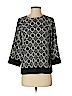 Ann Taylor LOFT Outlet 100% Polyester Green 3/4 Sleeve Blouse Size XS (petite) - photo 1