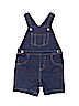 Carter's 100% Cotton Blue Overall Shorts 9-12 MO / 12 MO - photo 1