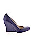 Barneys New York Purple Wedges Size 8 1/2 - photo 1