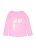 Cat & Jack Graphic Pink Long Sleeve T-Shirt Size 4 - 5 - photo 1
