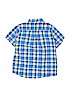 Lands' End 100% Cotton Blue Short Sleeve Button-Down Shirt Size 10 - photo 2