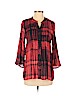 Spense 100% Polyester Red 3/4 Sleeve Blouse Size S (petite) - photo 1