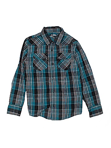 Helix Long Sleeve Button-Down Shirt (view 1)