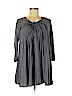 BCBGMAXAZRIA Gray 3/4 Sleeve Blouse Size M - photo 1