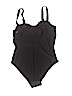 Ava & Viv Black One Piece Swimsuit Size 14 - photo 2