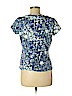 Lands' End 100% Cotton Blue Short Sleeve T-Shirt Size M (petite) - photo 2