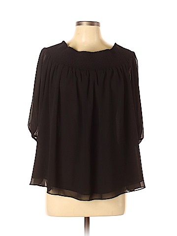 Ann Taylor LOFT Short Sleeve Blouse (view 1)