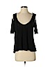 Free People Black Short Sleeve Top Size XS - photo 1