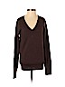 Calvin Klein 100% Merino Wool Brown Wool Pullover Sweater Size S - photo 1