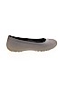 Crocs Solid Gray Flats Size 7 - photo 1