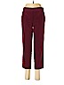 Ann Taylor LOFT 100% Polyester Burgundy Dress Pants Size 8 (petite) - photo 1