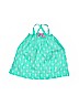 Carter's 100% Cotton Print Green Dress Size 3T - photo 1