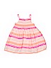 Carter's 100% Cotton Stripes Pink Dress Size 3T - photo 1