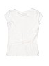 Justice 100% Cotton White Short Sleeve T-Shirt Size 10 - photo 2