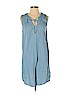 Old Navy Blue Casual Dress Size S (petite) - photo 1
