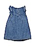Hudson 100% Cotton Solid Blue Dress Size 3T - photo 2