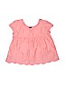 Gap Kids 100% Cotton Pink Short Sleeve Blouse Size 14 - 16 - photo 2