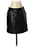 Trina Turk 100% Leather Black Leather Skirt Size 4 - photo 1