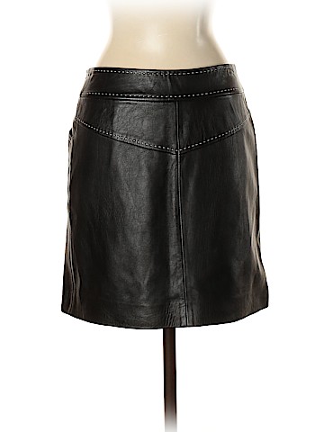 Trina Turk Leather Skirt (view 2)