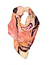 Vivienne Tam 100% Cotton Print Pink Scarf One size - photo 1