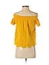 Old Navy Yellow Short Sleeve Top Size S (petite) - photo 2