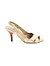 Unisa 100% Leather Gold Heels Size 6 1/2 - photo 1