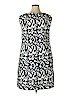 Ann Taylor LOFT 100% Linen Black Casual Dress Size 18 - photo 2