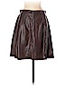 Vince. 100% Leather Brown Leather Skirt Size S - photo 2