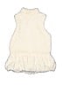 Splendid 100% Polyester White Faux Fur Vest Size 12 - photo 2