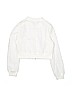 Knit Works 100% Cotton White Jacket Size 10 - photo 2
