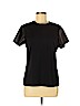 Vince. 100% Cotton Black Short Sleeve Top Size M - photo 1