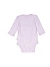 Baby Gap 100% Cotton Purple Long Sleeve Onesie Size 0-3 mo - photo 2