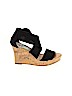 Seychelles Black Wedges Size 6 - photo 1