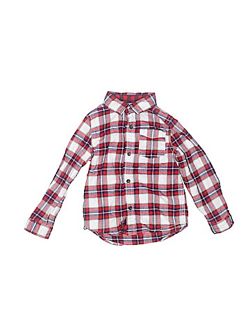 Cat & Jack Long Sleeve Button-Down Shirt (view 1)