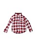 Cat & Jack 100% Cotton Red Long Sleeve Button-Down Shirt Size 5T - photo 1