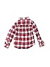Cat & Jack 100% Cotton Red Long Sleeve Button-Down Shirt Size 5T - photo 2