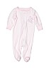 Wonder Nation Solid Pink Long Sleeve Outfit Size 0-3 mo - photo 1
