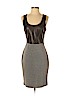 Andrew Marc x Richard Chai 100% Leather Black Casual Dress Size 4 - photo 1