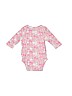 Baby Gap 100% Cotton Pink Long Sleeve Onesie Size 0-3 mo - photo 2