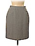 DKNY 100% Wool Black Wool Skirt Size 6 - photo 1
