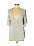 Lucky Brand Gray 3/4 Sleeve Top Size XL - photo 1