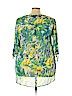 Roz & Ali Green 3/4 Sleeve Blouse Size 2X - photo 2